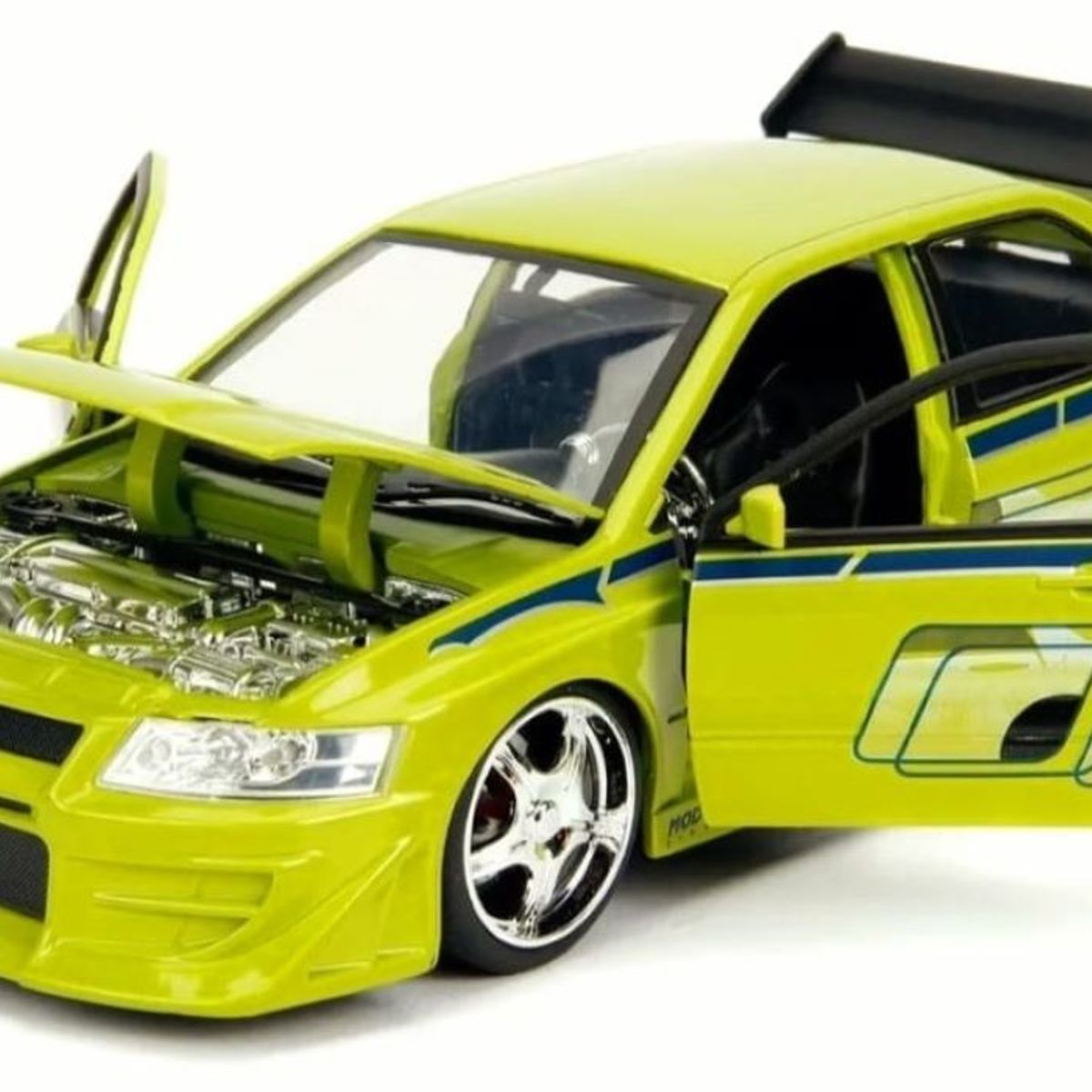 JADA TOYS - Carro Brian´s Mitsubishi Lancer Evolution Rápido Y Furioso