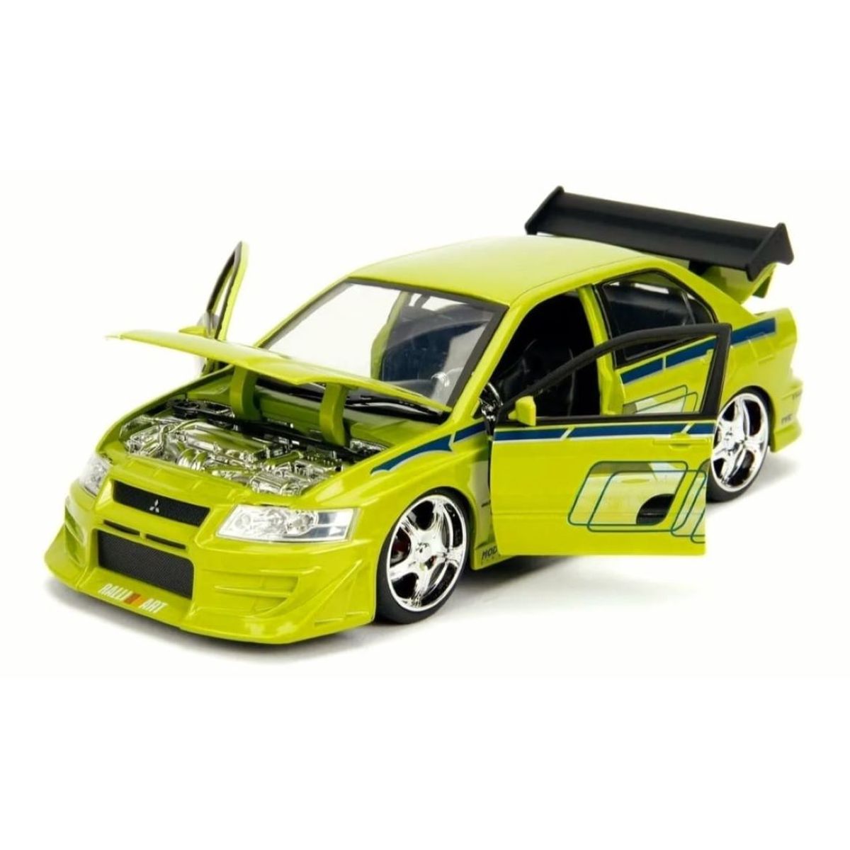 JADA TOYS - Carro Brian´s Mitsubishi Lancer Evolution Rápido Y Furioso