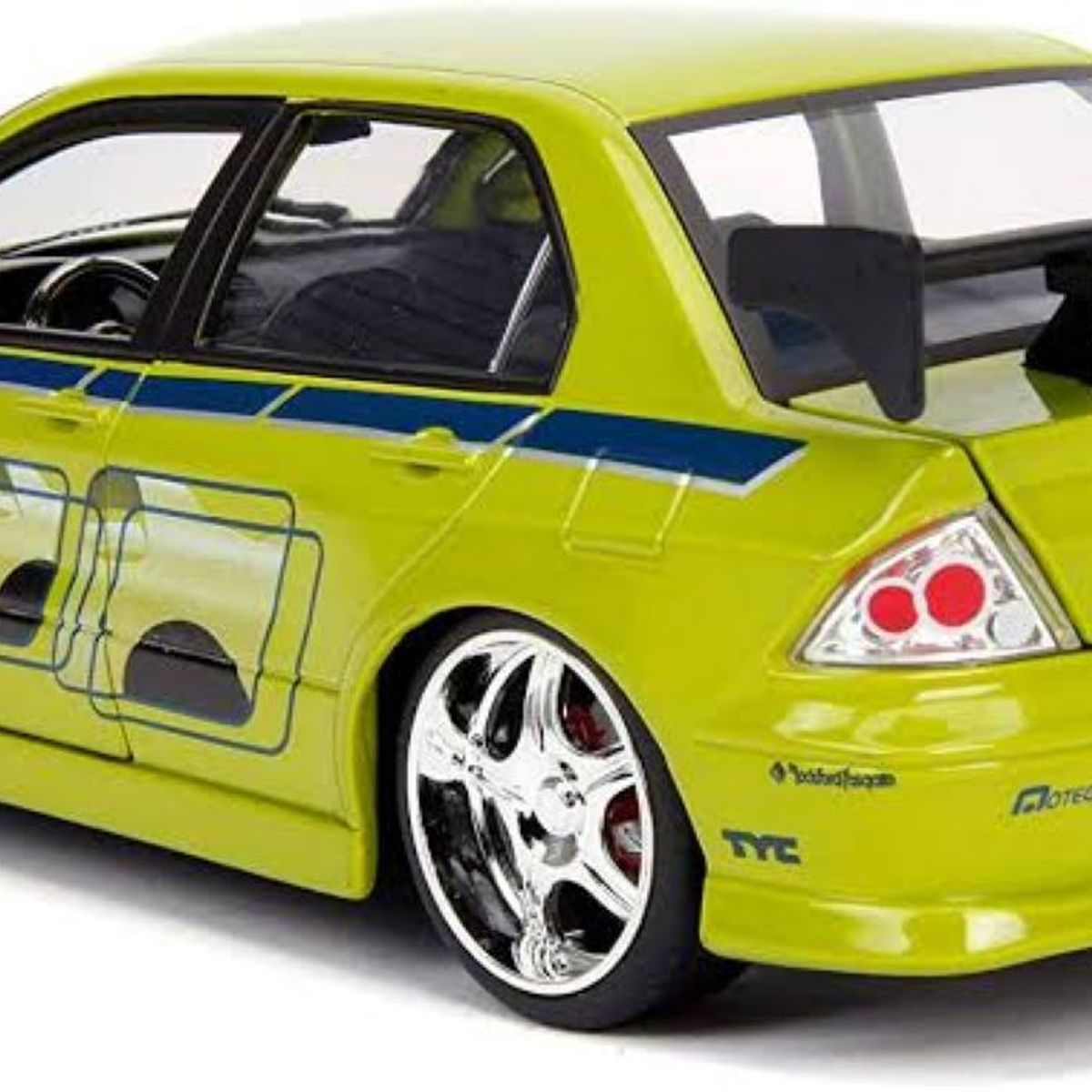 JADA TOYS - Carro Brian´s Mitsubishi Lancer Evolution Rápido Y Furioso