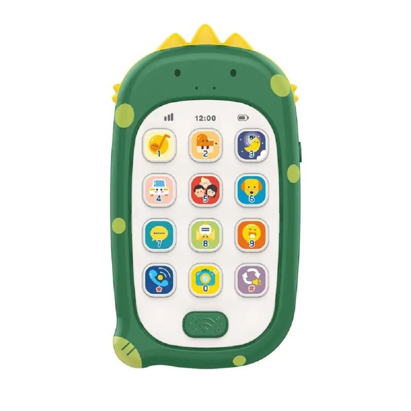 HUANGER - Celular Conejo Móvil Juguete Bebé Interactivo Color Verde