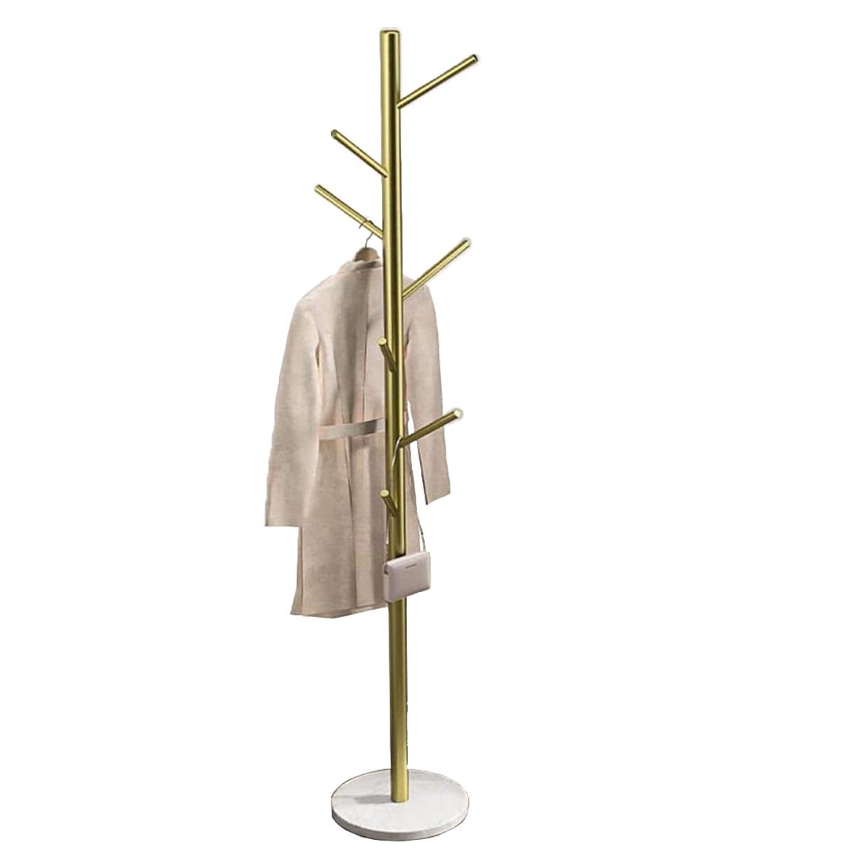 ONE PIXEL - Perchero De Metal Con Base Práctico Estable