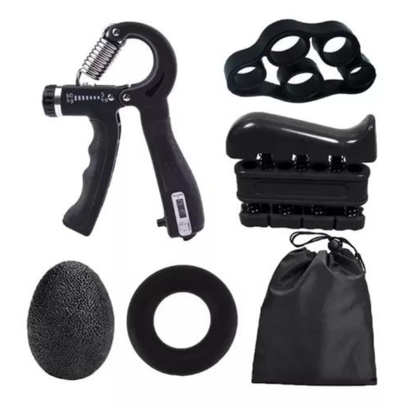 IMPORTADORA MAKA - Hand Grip 5 Ejercitadores Mano Muñeca Antebrazo Graduable