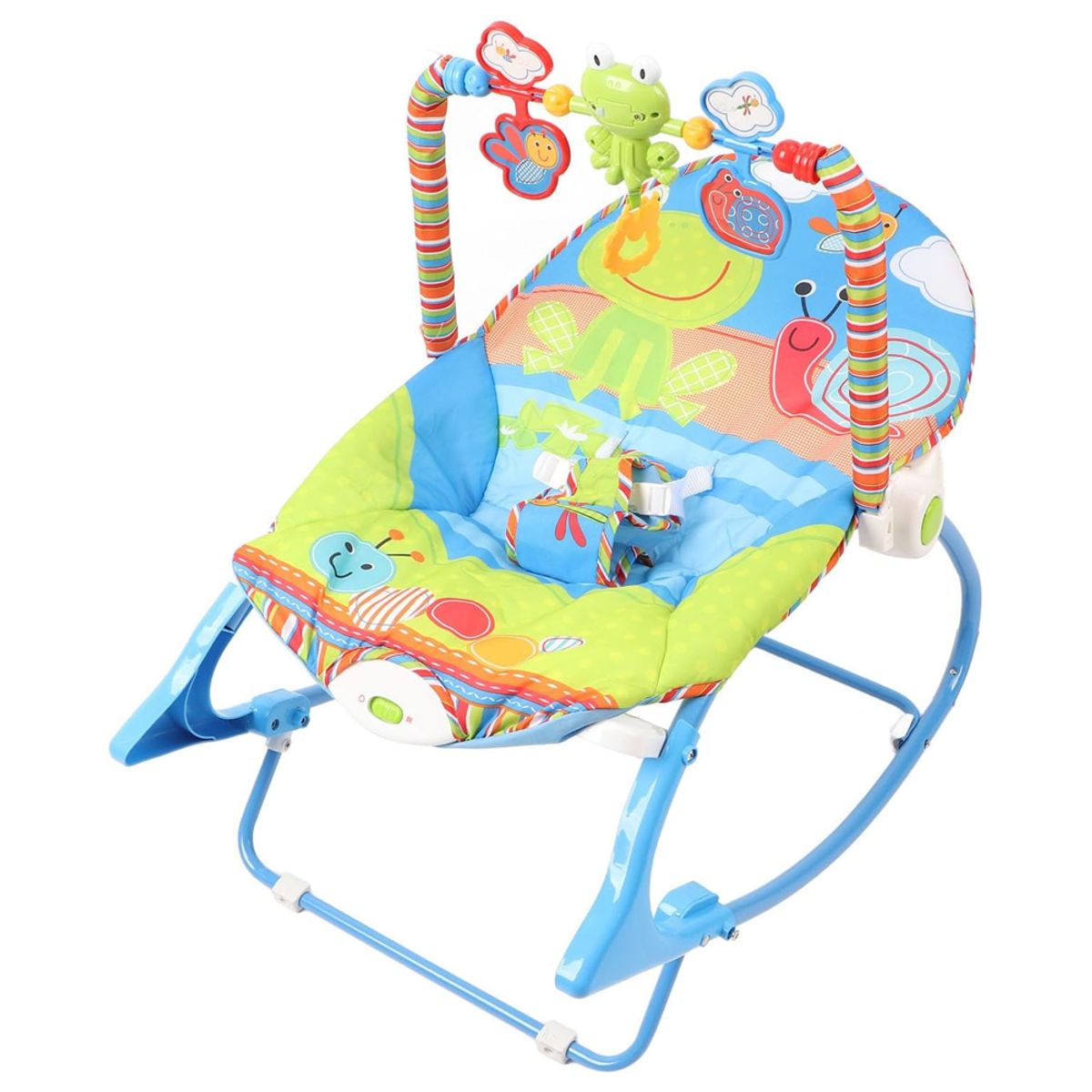 ONE PIXEL - Silla Mecedora Musical Para Bebe 3 En 1 Con Vibración