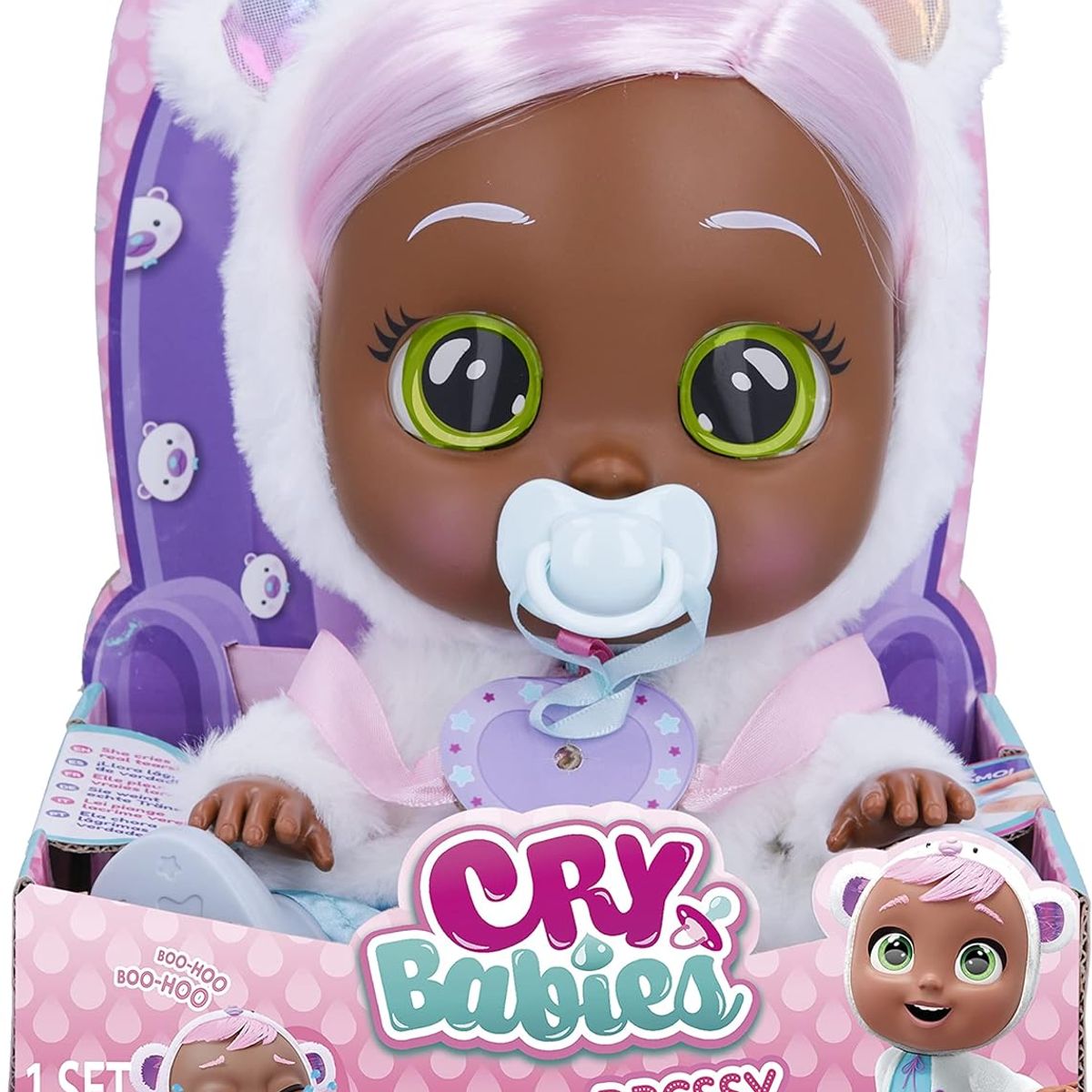 CRY BABIES - Muñeca Bebé Llorona Cry Babies Dressy Pearly
