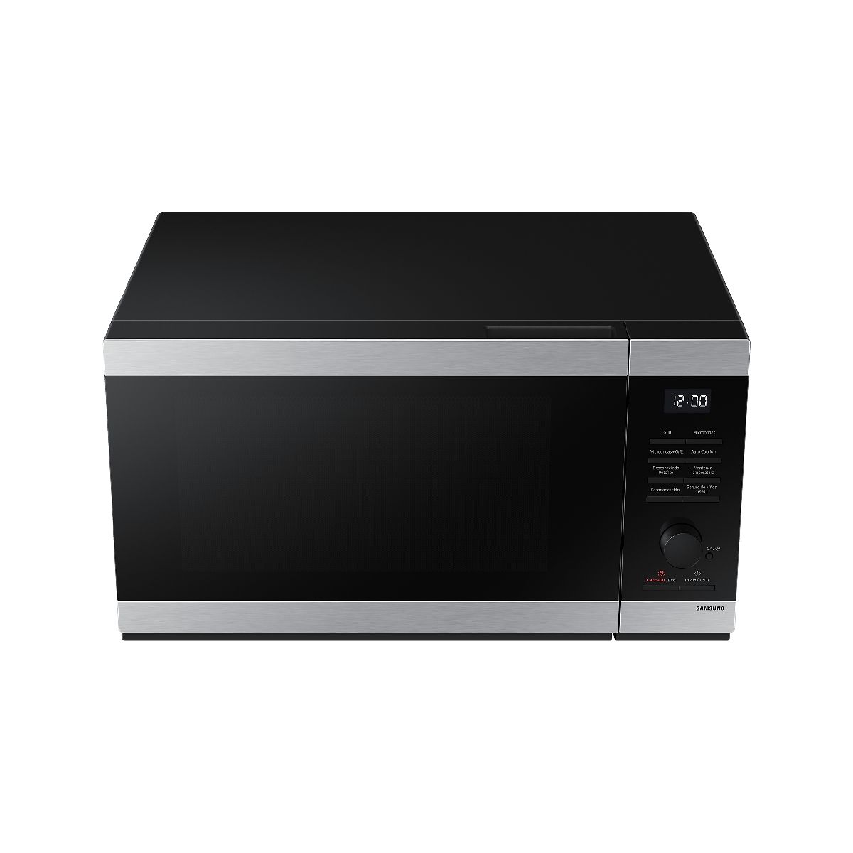 SAMSUNG - Horno Microondas Samsung 40 L 1.4P Con Dorador Negro/Plata MG40DG5524ATCO