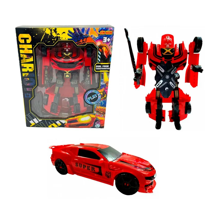 GENERICO - Carro Transformers Robot Coleccionable Transformable Juguete