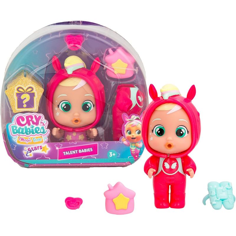 CRY BABIES - Muñeca Cry Babies Magic Tears Talent Babies Hannah Sorpresa