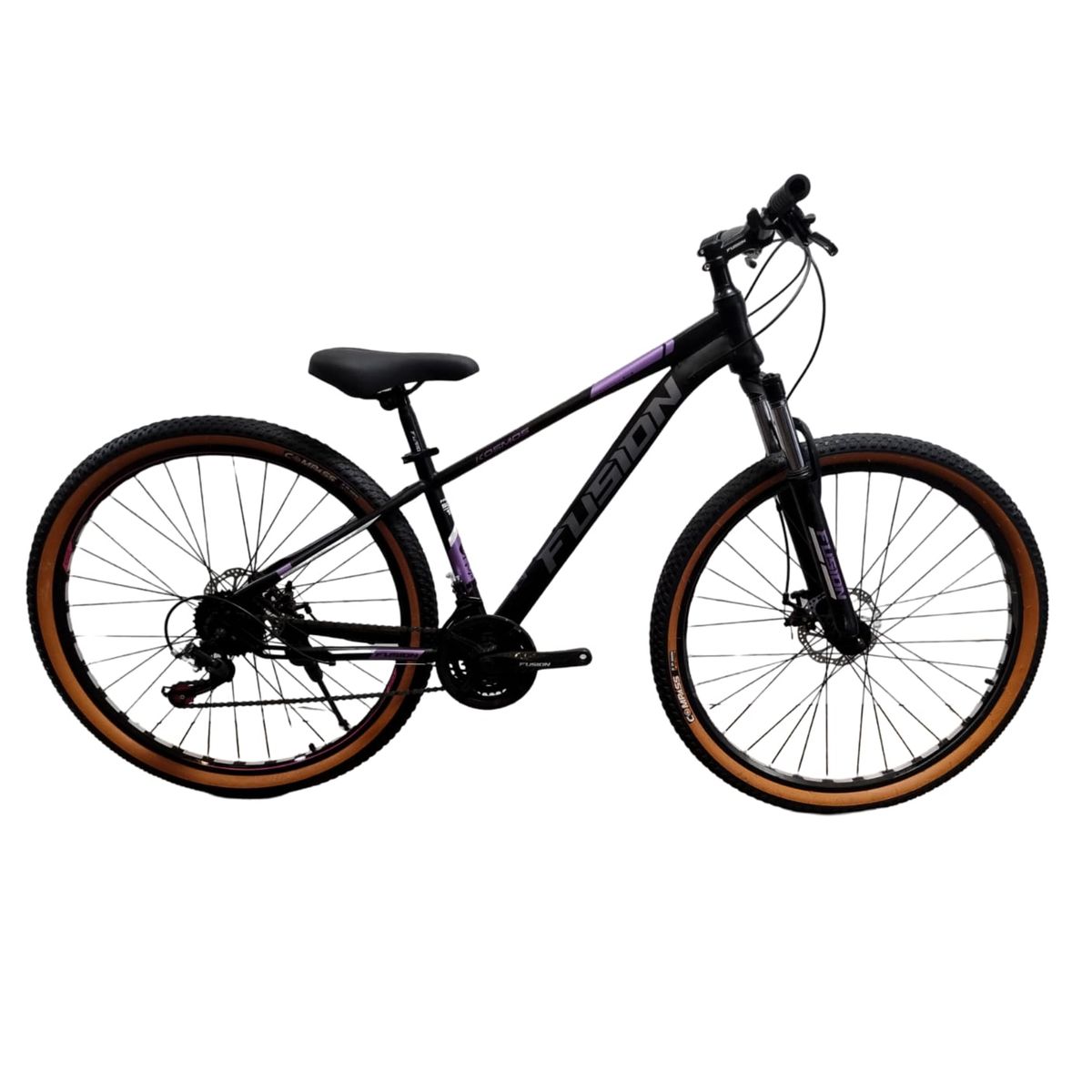FUSION - Bicicleta Fusion Kosmos Rin 29 Aluminio 24 Vel Negro morado