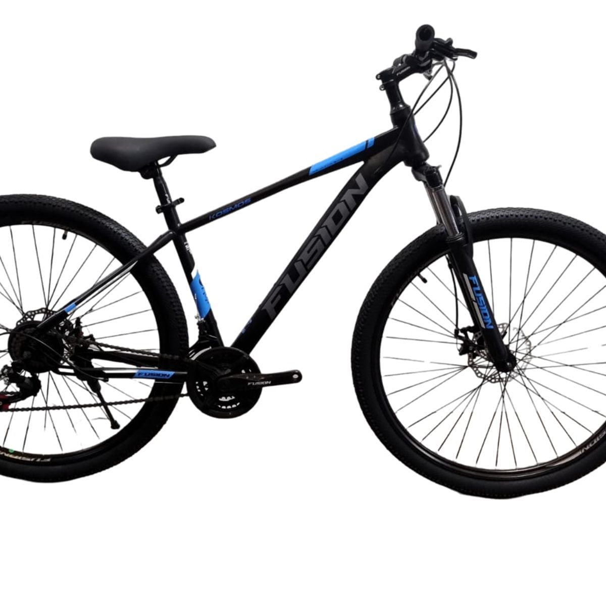 FUSION - Bicicleta Fusion Kosmos Rin 29 Aluminio 24 Vel Negro azul