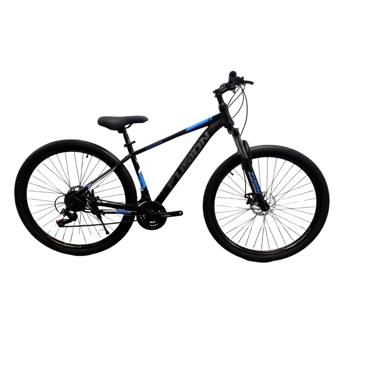FUSION - Bicicleta Fusion Kosmos Rin 29 Aluminio 24 Vel Negro azul