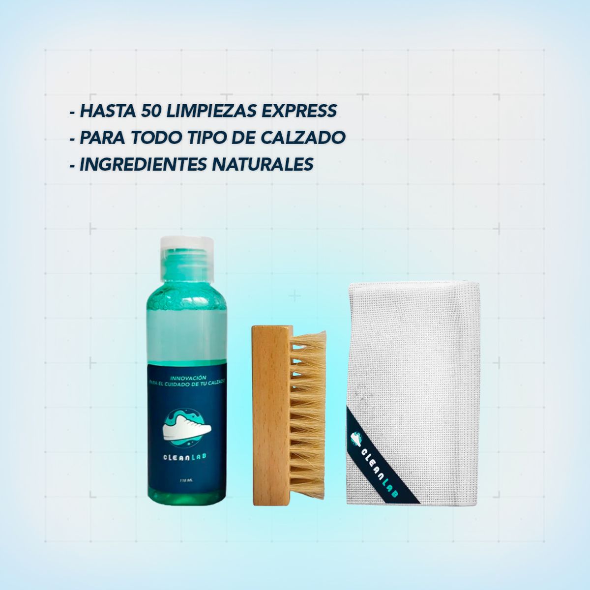 CLEAN LAB - Kit Premium - Limpieza de Tenis