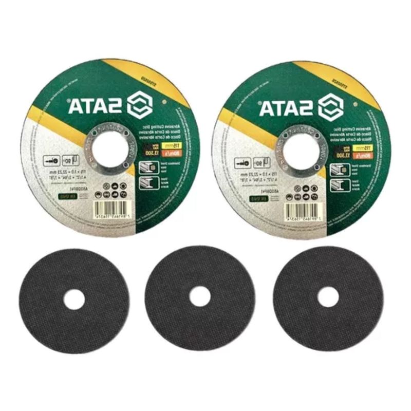 SATA - Disco De Corte Metal Para Pulidora 7 1/16 Pul/ 5pcs Sata
