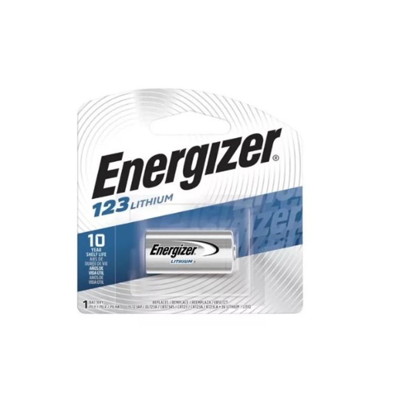 ENERGIZER - Batería Cr123a 123a Cr123 Lithium Energizer Cr17345 3v