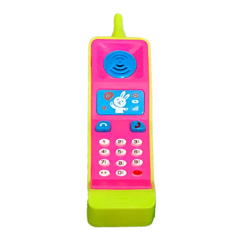 GENERICO - Teléfono Celular Juguete Musical Juguete Bebe Niño + Bateria