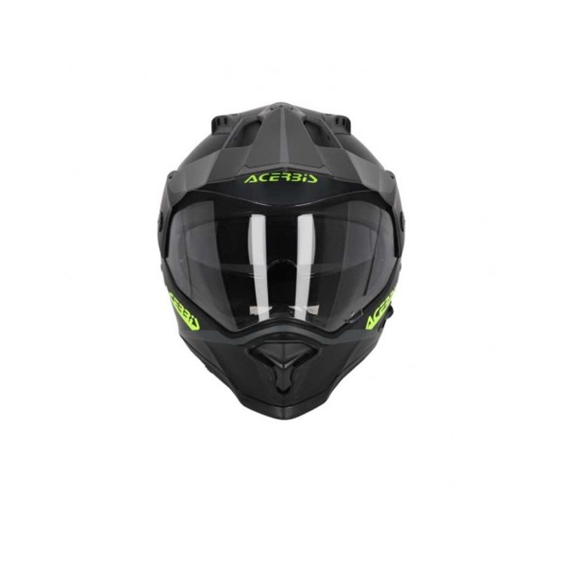 ACERBIS - CASCO ACERBIS REACTIVE NEGRO  GRIS TALLA M