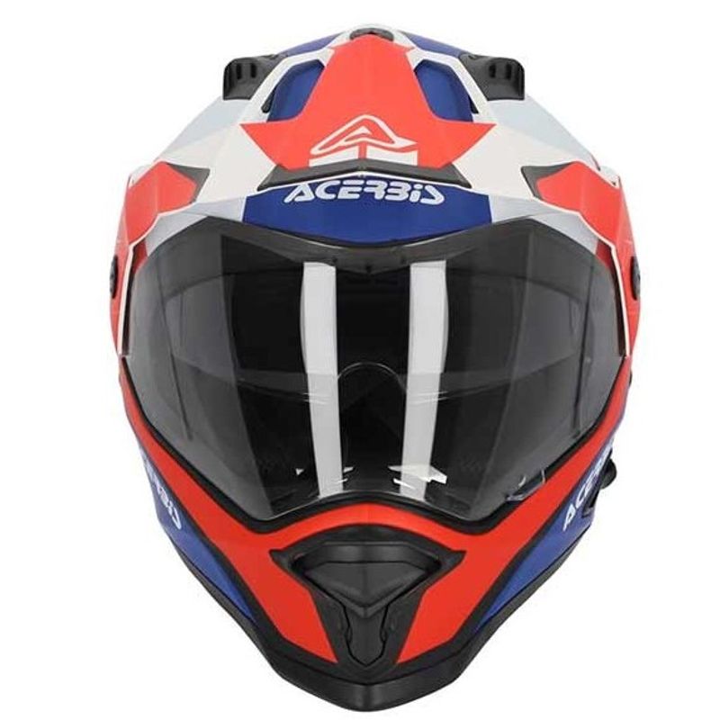 ACERBIS - CASCO ACERBIS REACTIVE BLANCO AZUL ROJO TALLA L