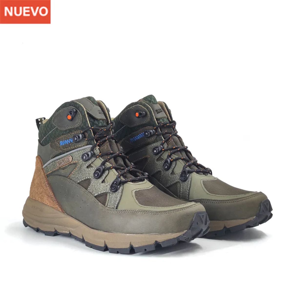 SAN POLOS - Botas San Polos Trekking Hombre 3830 Verde
