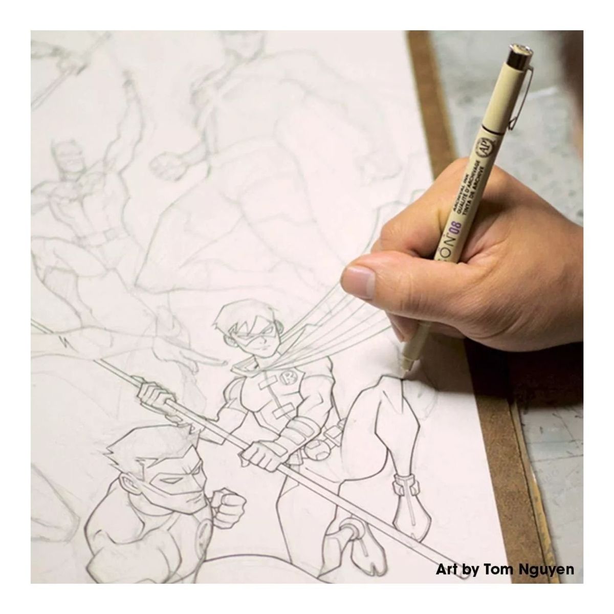 SAKURA - Sakura Pigma juego de pluma de tinta Micron en blíster 6 Und