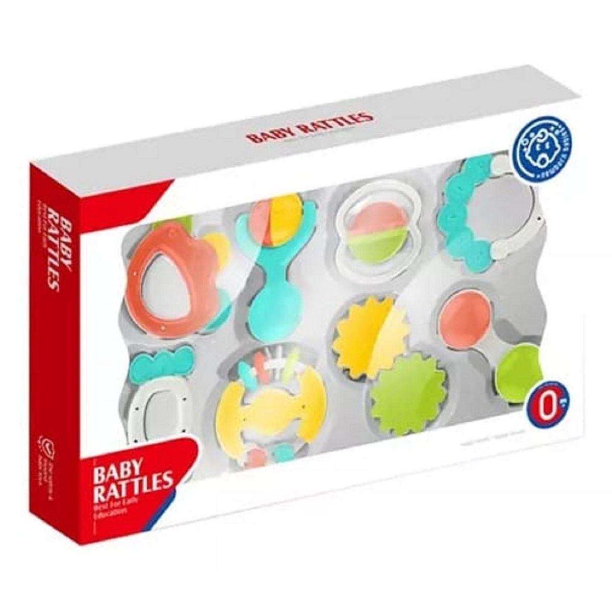 HUANGER - Set Bebe Kit De Mordedores Y Sonajeros X 8 Unidades