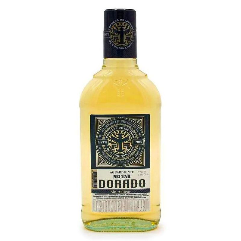 NECTAR - Aguardiente Nectar Dorado 375ml