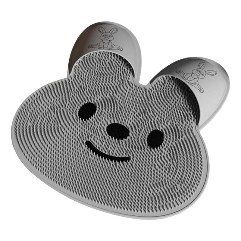 GENERICO - Alfombrilla Ducha Pies Masajes Forma Conejo Cepillo Limpieza