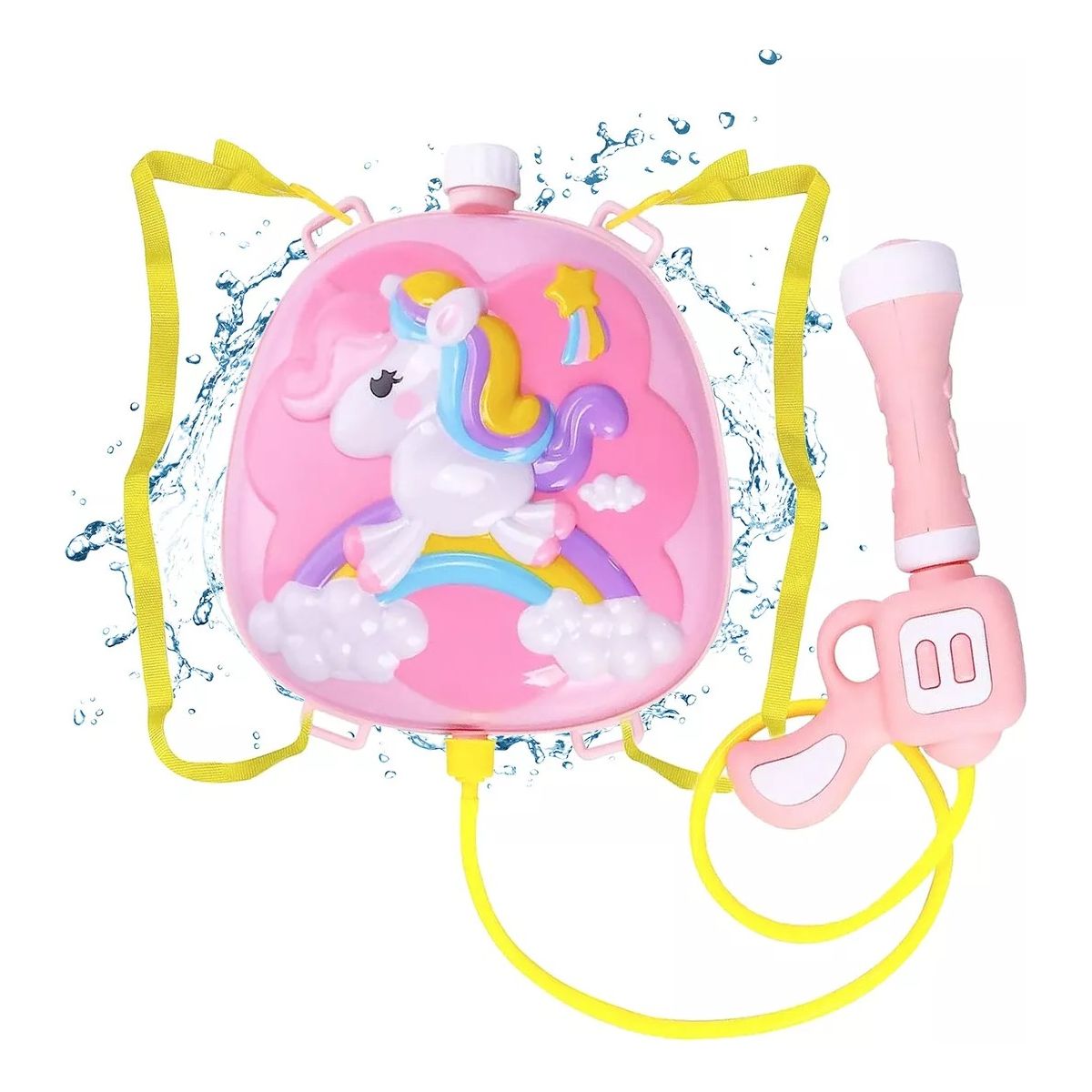 GENERICO - Mochila Juguete Pistola Lanza Agua Maleta Tanque Piscinas