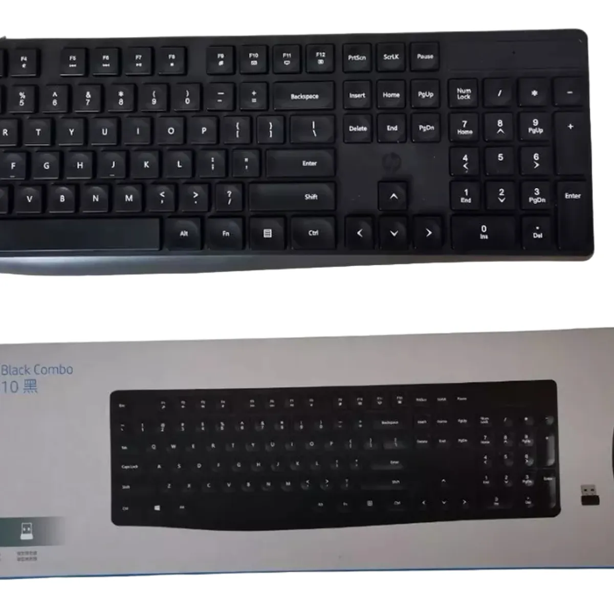 HP - Combo Tecnológico Teclado Mouse Inalámbrico Compu Portatil