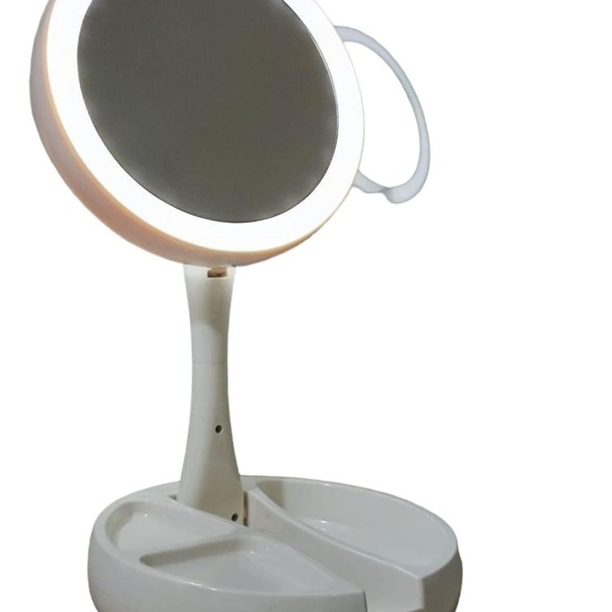 GENERICO - Espejo Maquillaje Aro Led Luz