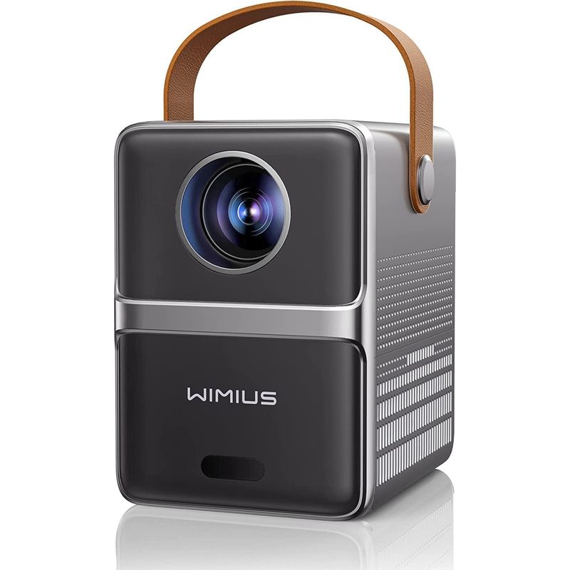 GENERICO - Mini proyector de 1080P con 5G WiFi y Bluetooth P61 WiMiUS
