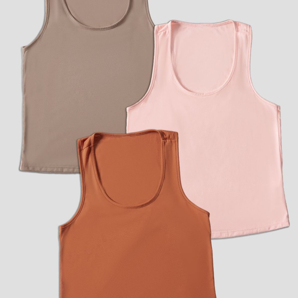 FORMAS INTIMAS - Camiseta Paq X3 Mujer Multicolor Fi 33603