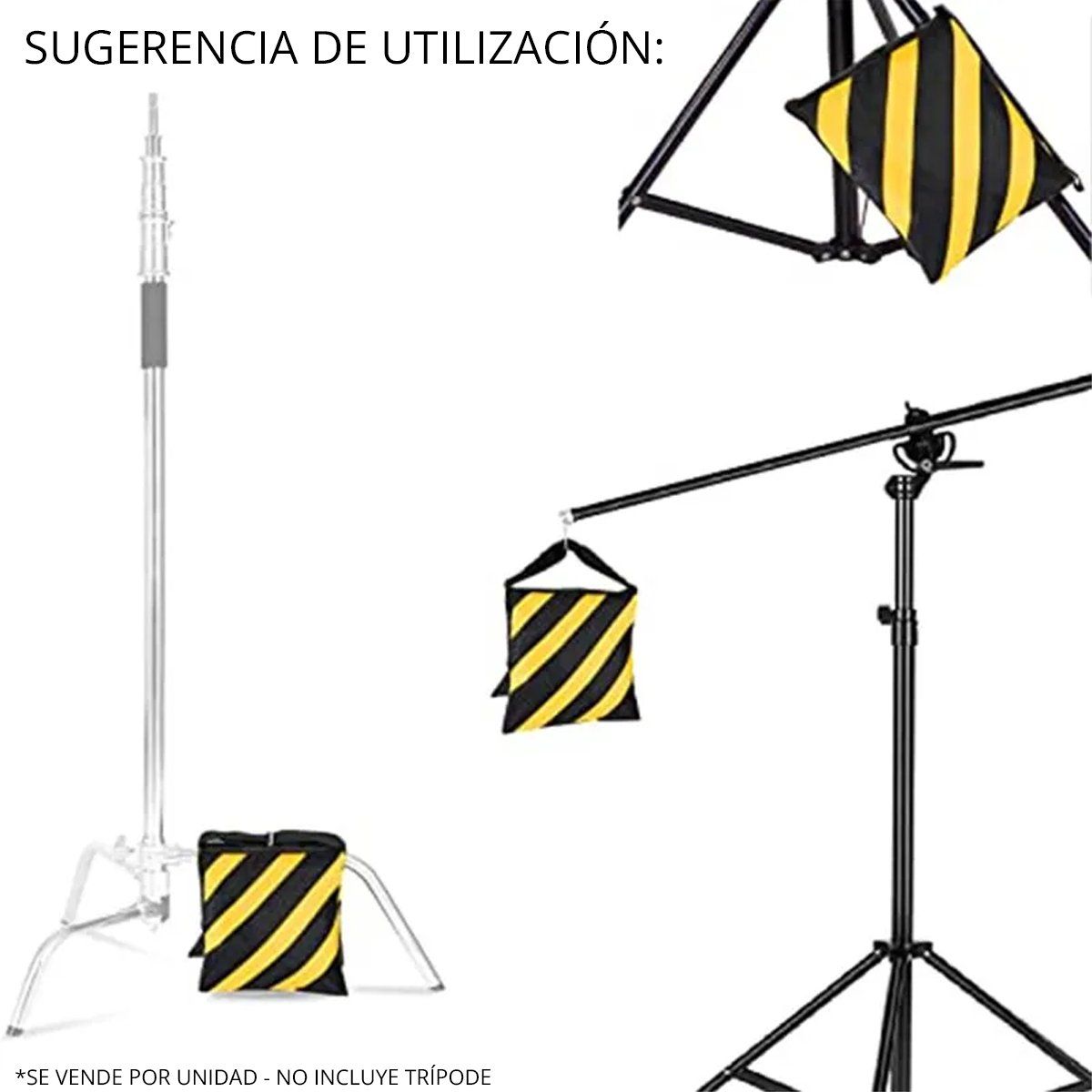 NEEWER - Kit 4 Bolsas De Arena Para Trípode Fotografía X4 Estabilizador