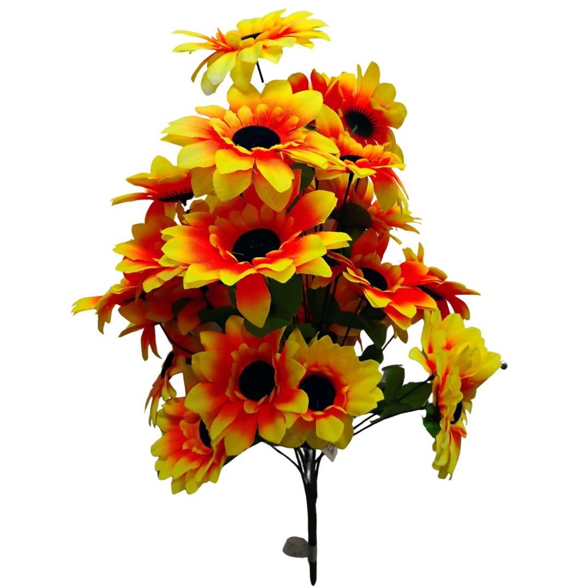 MAZUGI - Girasol Flores Artificiales Ramo Girasoles 50cm