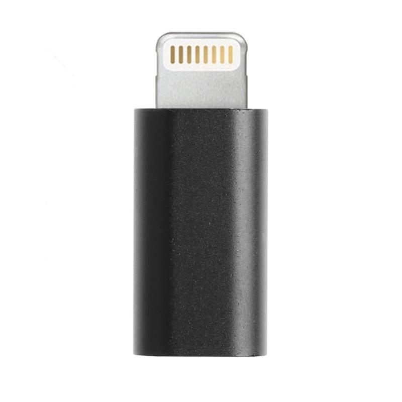 SEISA - Adaptador Otg Micro Usb Hembra Para iPhone Macho Lightning
