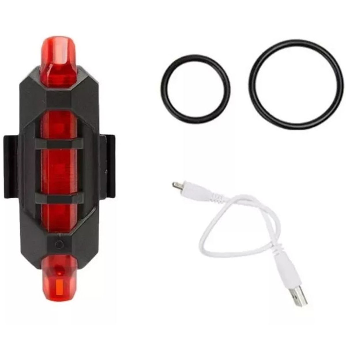 SEISA - Luz Led Trasera Para Bicicleta Recargable Usb