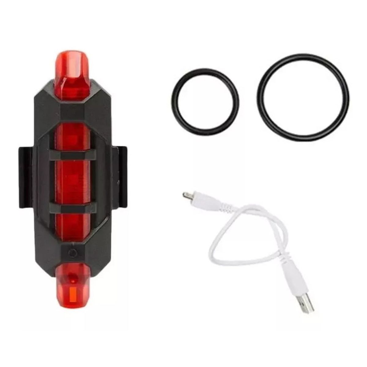 SEISA - Luz Led Trasera Para Bicicleta Recargable Usb