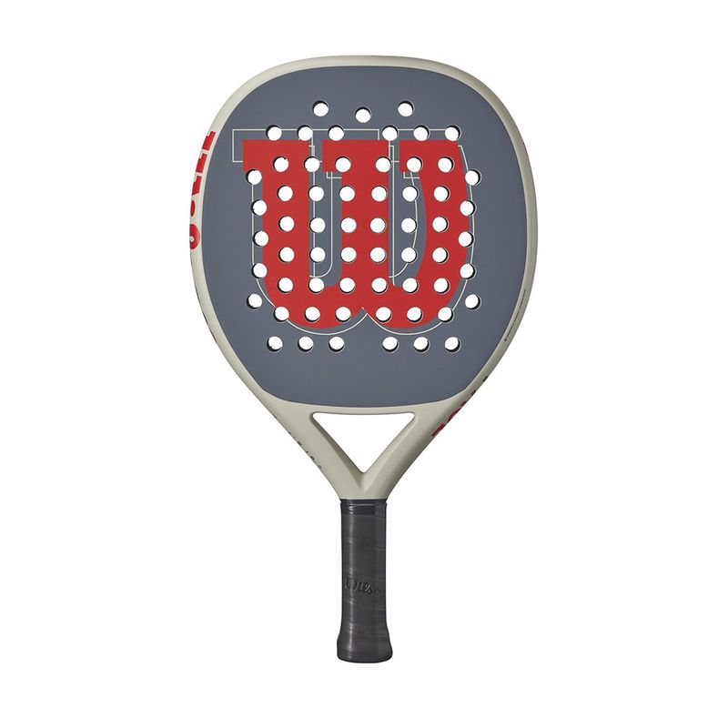 WILSON - Pala De Pádel Raqueta Paddle Wilson Pace V1 365 gr - Rojo