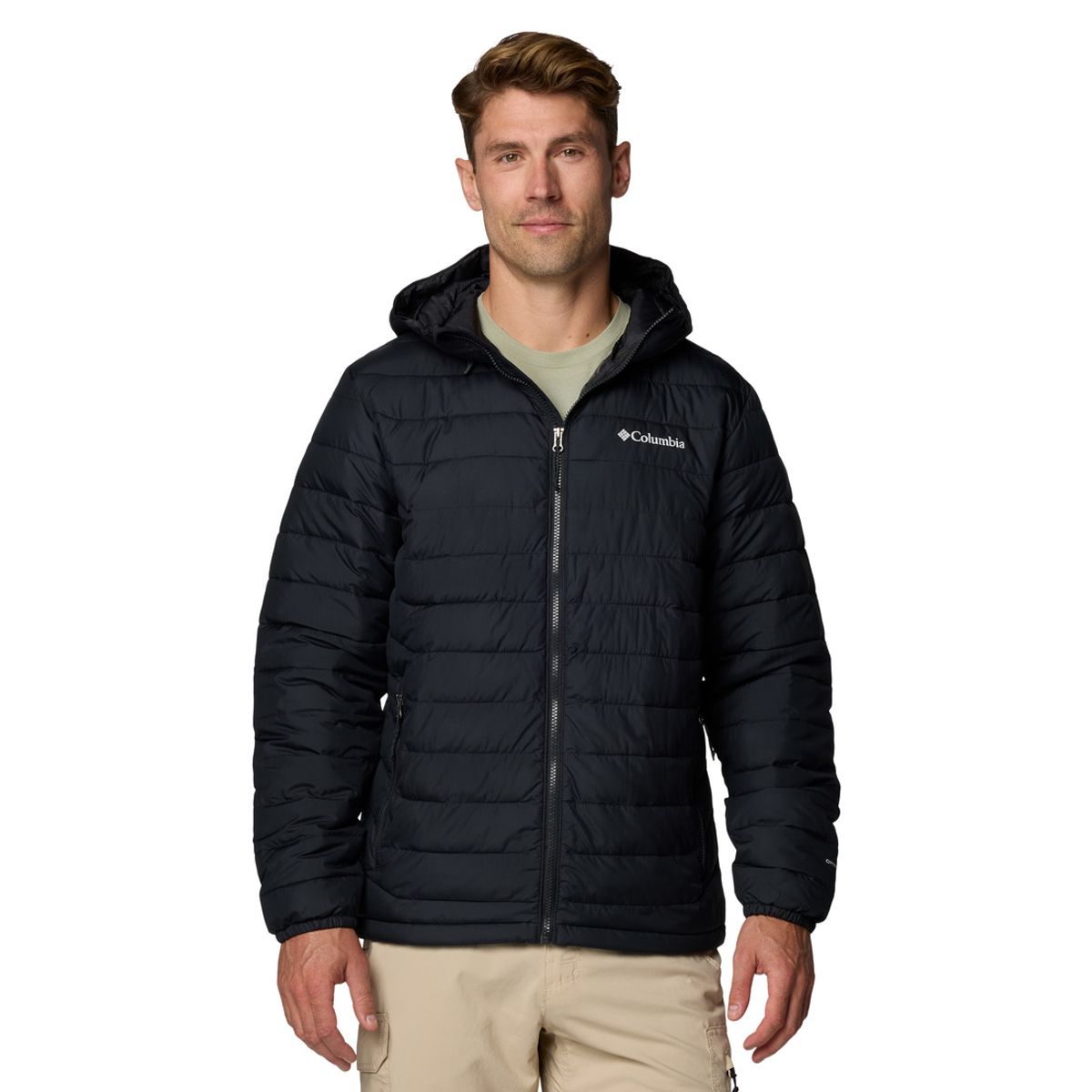 COLUMBIA - Chaqueta Hombre Powder Lite™ II Hooded Jacket 2086941-XP9 COLUMBIA