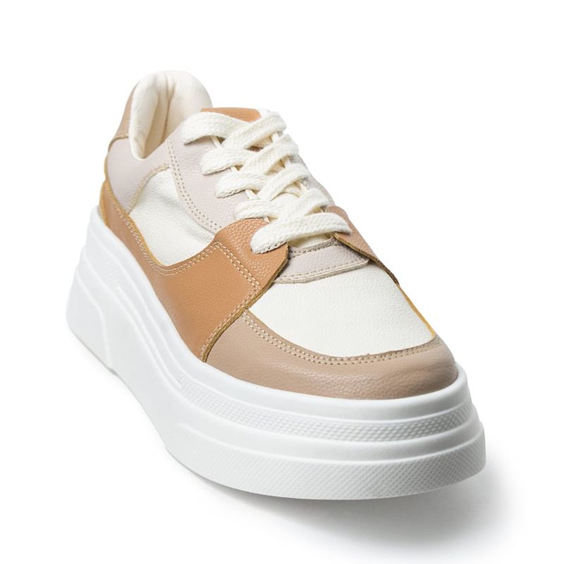 PRICE SHOES - Price Shoes Tenis Moda Mujer 882VS016SKCAMEL