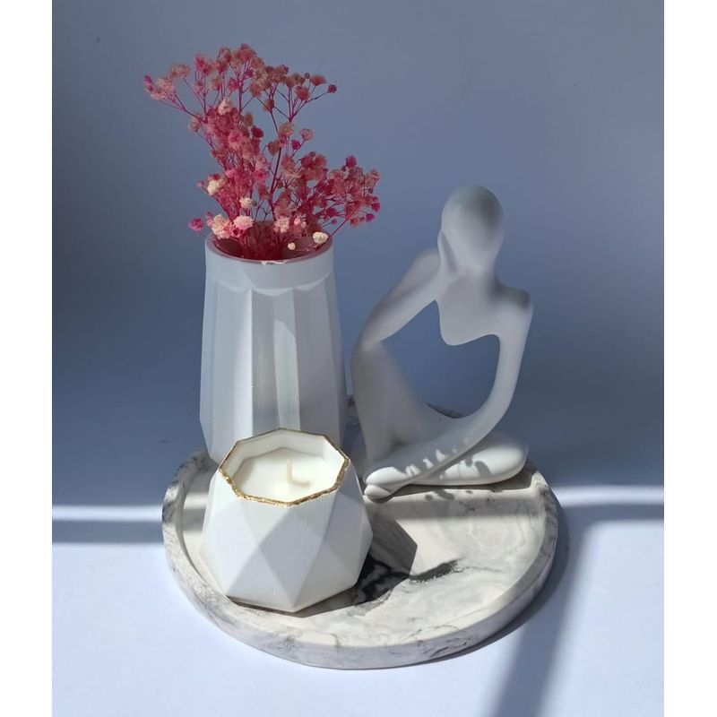 GENERICO - Centro de mesa y Set Decorativo El Pensante
