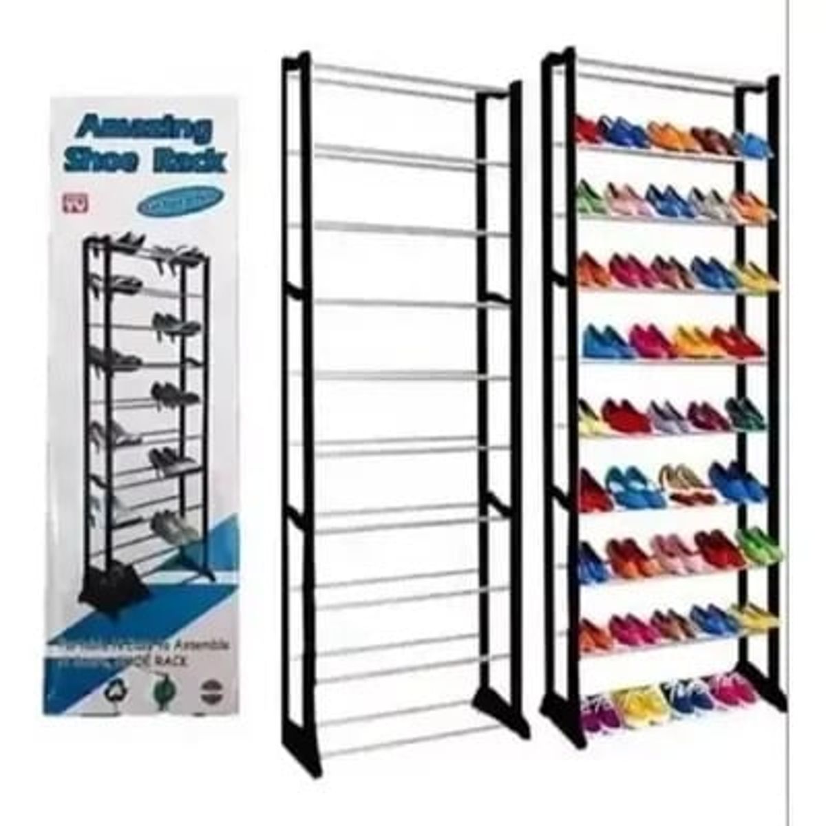 GENERICO - Zapatero De 10 Niveles Para Organizar Y Ahorrar Espacio