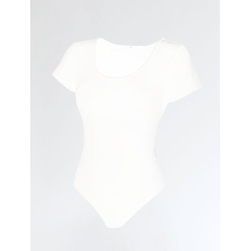 MOLGOA - Body para Mujer Cuello Redondo - The Dapper