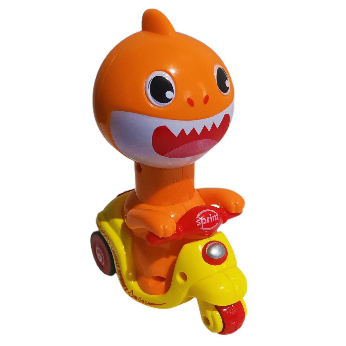 GENERICO - Juguete De Carro Baby Shark Naranja Juguetería Para Niños