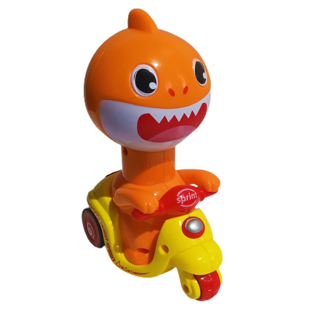 GENERICO - Juguete De Carro Baby Shark Naranja Juguetería Para Niños