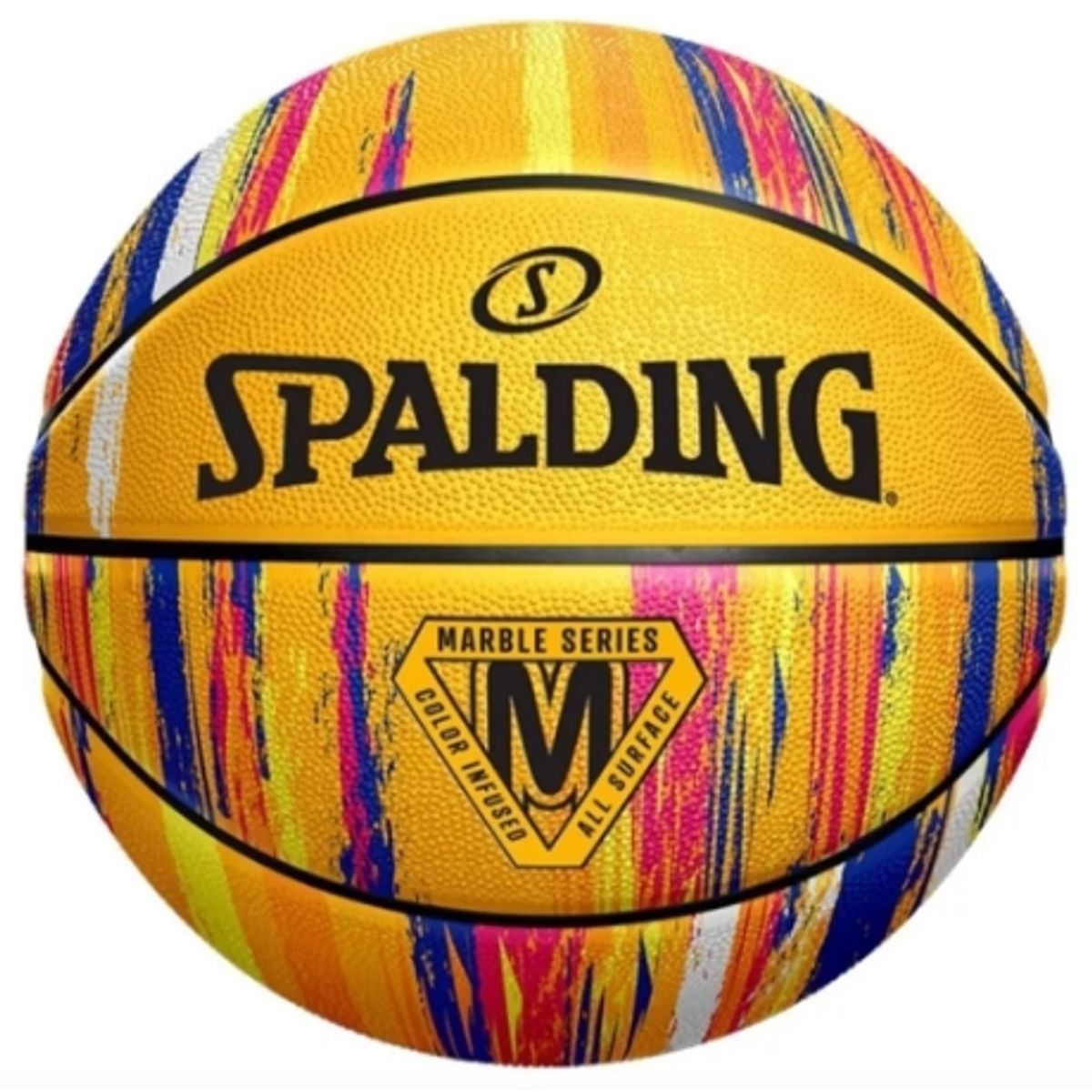 SPALDING - Balón Baloncesto Spalding Marble Series 7 Original Colores
