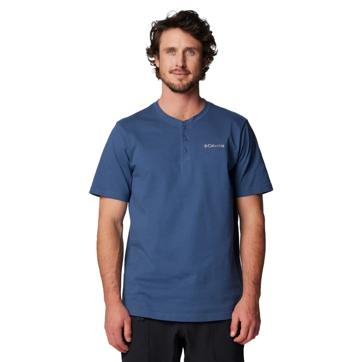 COLUMBIA - Camiseta Hombre Landroamer™ SS Henley II 2074361-LYD COLUMBIA