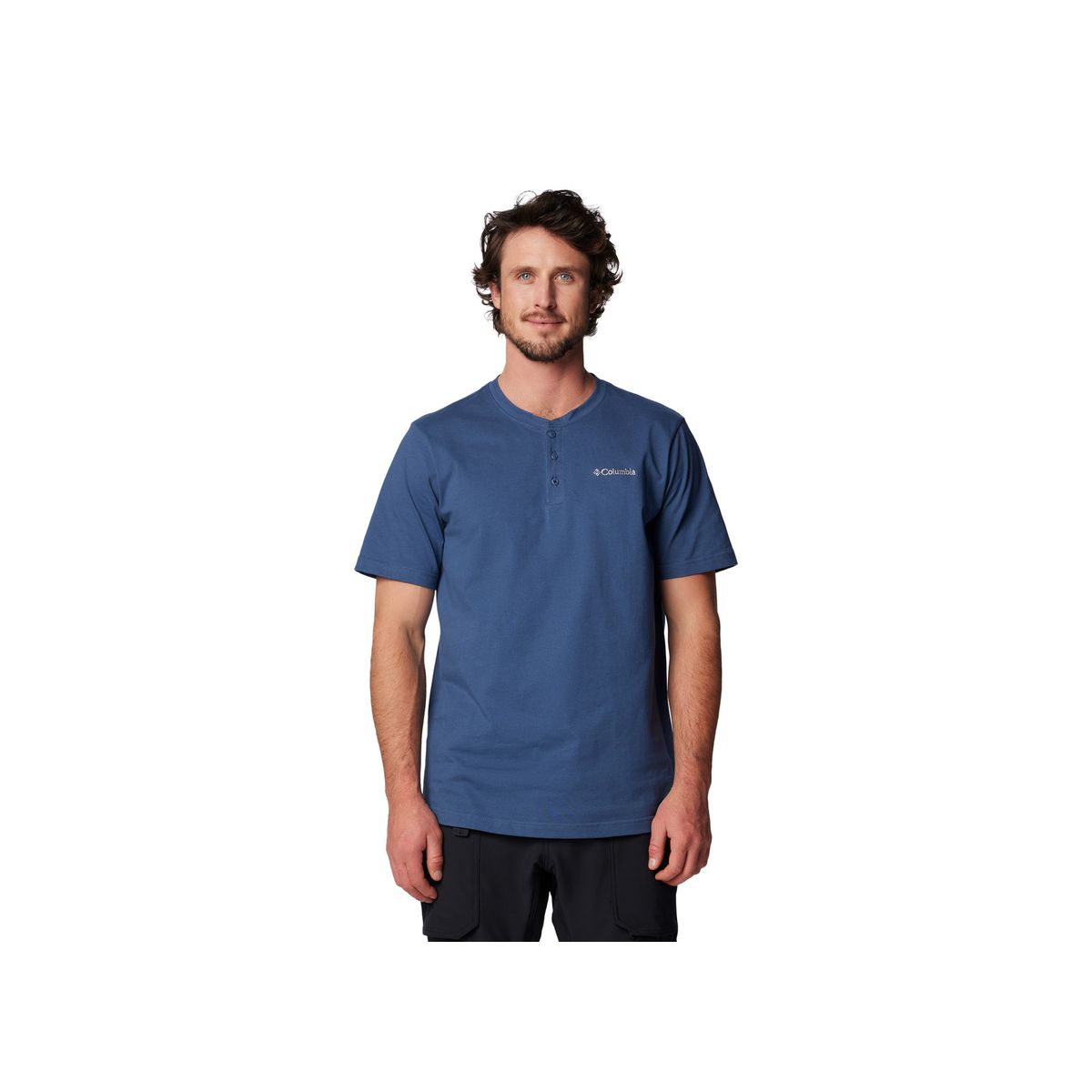 COLUMBIA - Camiseta Hombre Landroamer™ SS Henley II 2074361-LYD COLUMBIA
