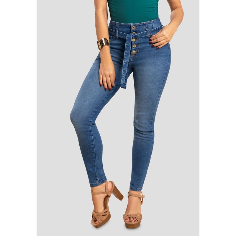 MARKETING PERSONAL - Jean Mujer Azul Mp 104355