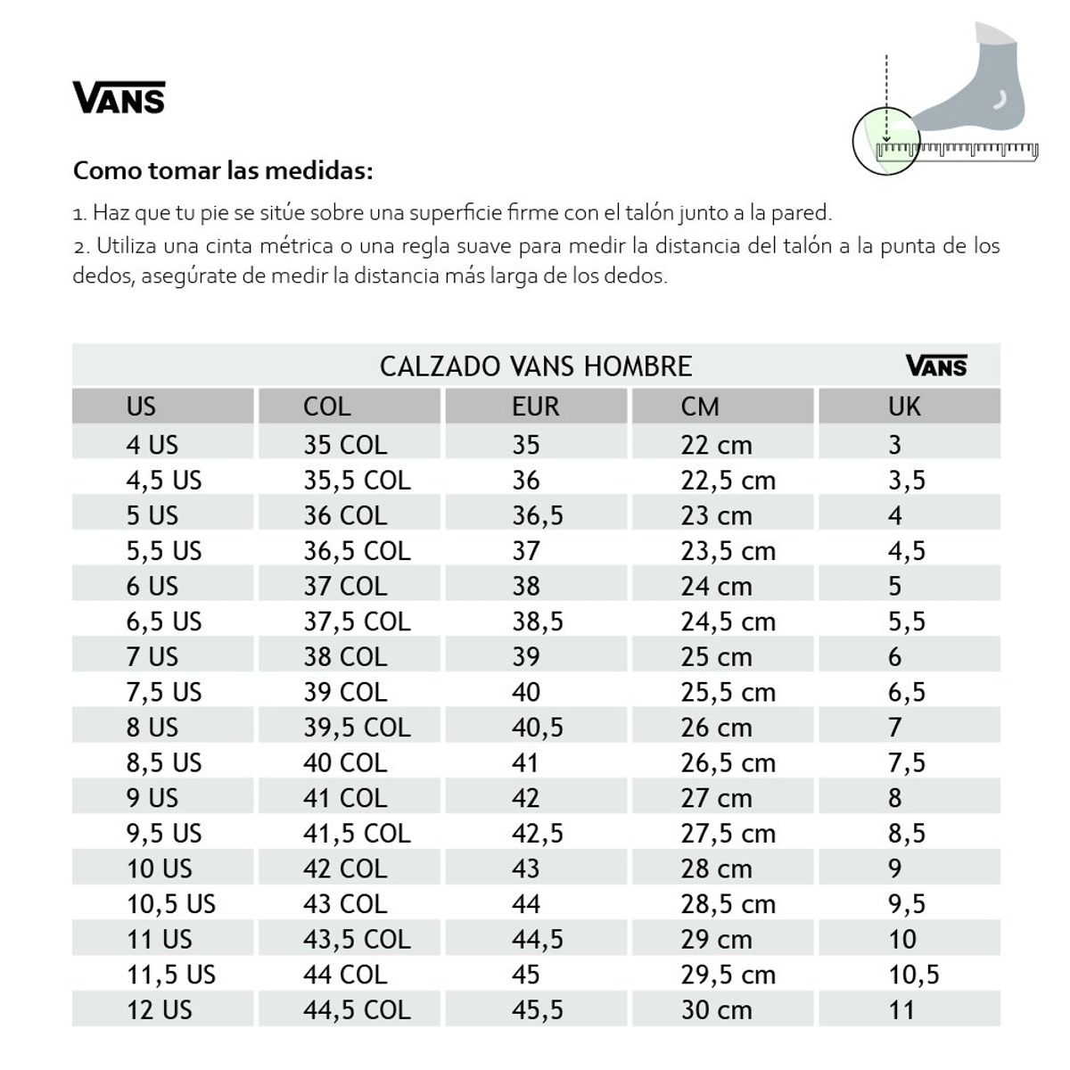 VANS - Tenis Vans Authentic Hombre-Negro/Blanco