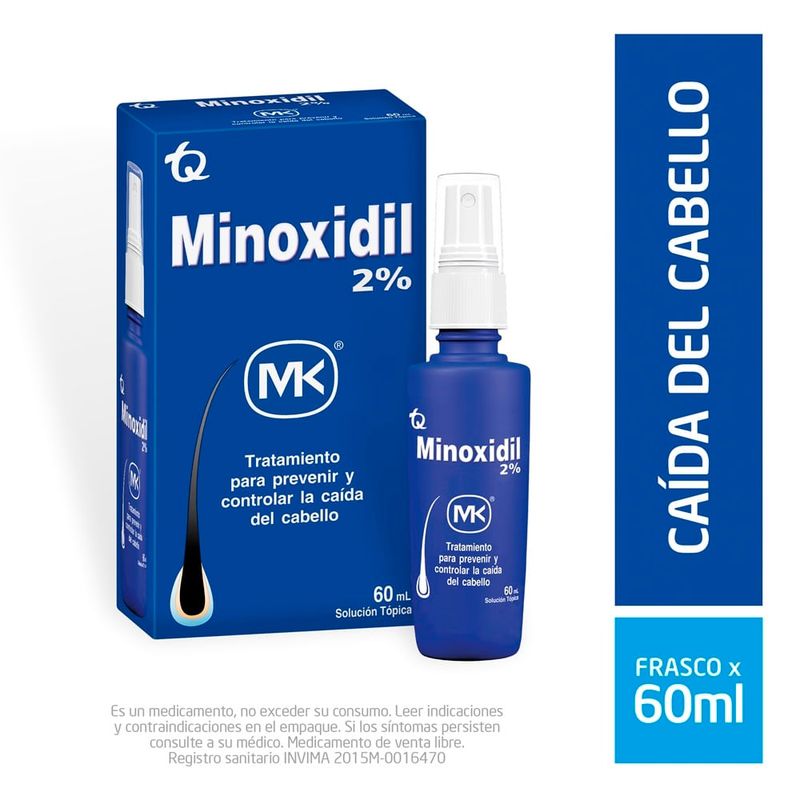 MK - Minoxidil Mk Solucion Topica 2% X 60Ml