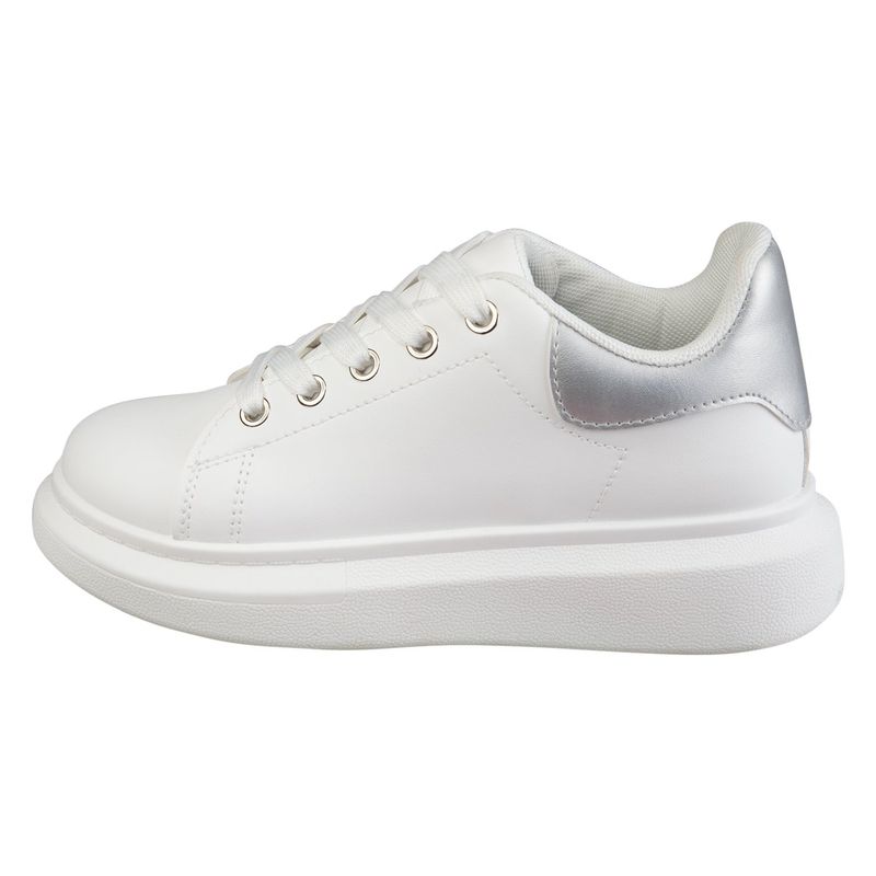GENERICO - Zapatos Casuales Tipo Sneakers Melissa Para Niña Brash Payless Blanco